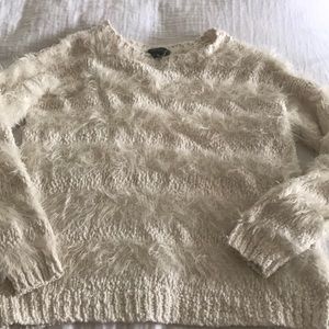 Topshop white sweater